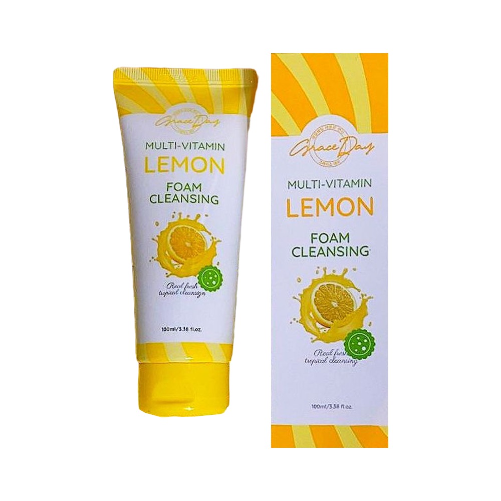 [GRACE DAY] Пенка для умывания с экстрактом ЛИМОНА Multi - Vitamin Foam ...