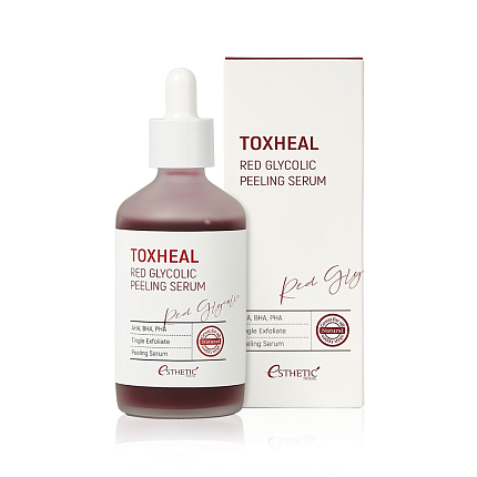 Повреждена или отсутствует упаковка [ESTHETIC HOUSE] Пилинг-сыворотка ГЛИКОЛЕВАЯ Toxheal Red Glyucolic Peeling Serum, 100мл
