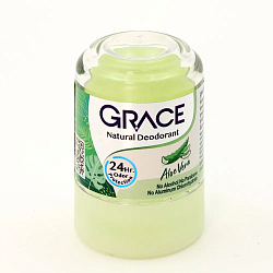[GRACE] Дезодорант кристаллический АЛОЭ ВЕРА натуральный, 50гр