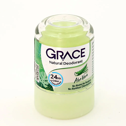 [GRACE] Дезодорант кристаллический АЛОЭ ВЕРА натуральный, 50гр