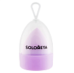 [Solomeya] Спонж для макияжа косметический МЕНЯЮЩИЙ ЦВЕТ  Purple-Pink Color Changing Blending Sponge, 1шт