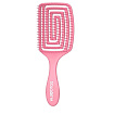 [Solomeya] Расческа для сухих и влажных волос АРОМАТ КЛУБНИКИ Wet Detangler Brush Paddle Strawberry, 1шт
