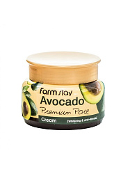 [FARMSTAY] Крем для лица на основе экстракта авокадо Avocado Premium Pore Cream, 100мл