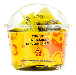[AYOUME] Пилинг гель-эксфолиатор для лица с ФРУКТОВЫМИ КИСЛОТАМИ Enjoy Mini Exfoliator Gel, 30шт*3гр