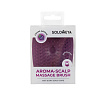 [Solomeya] Арома-щетка массажная для головы и мытья волос ВИНОГРАД Aroma-Scalp Massage Brush Grape, 1шт