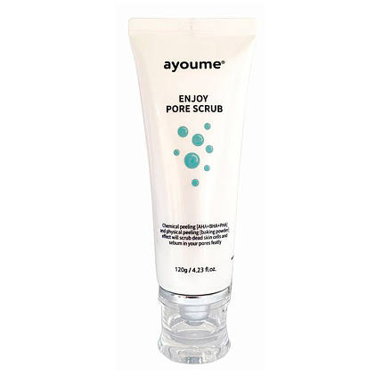 [AYOUME] Скраб для лица глубокое очищение с СОДОЙ и КИСЛОТАМИ Enjoy Mini Pore Scrub, 120гр
