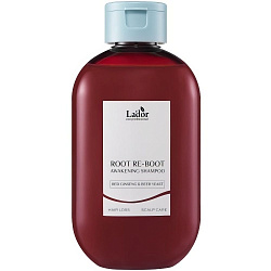 [LA'DOR] Стимулирующий шампунь для роста волос с женьшенем и пивными дрожжами Root Re-Boot Awakening Shampoo Red Ginseng & Beer Yeast, 300мл