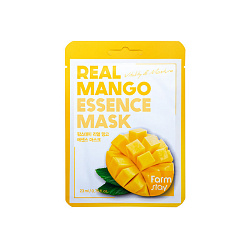 [FARMSTAY] НАБОР тканевых масок для лица с экстрактом манго Real Mango Essence Mask, 23мл*10шт