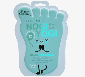 [FUNNY ORGANIX] Маска-носочки для ухода за кожей ног УЛЬТРАСМЯГЧЕНИЕ Relax Foot Care, 40гр