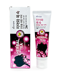 [MUKUNGHWA] Зубная паста ЭКСТРАКТ ТРАВЯНОГО ЧАЯ Herbal tea, 110гр