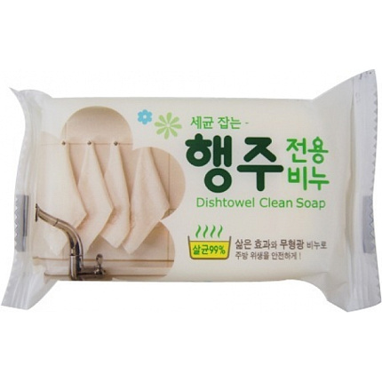 [MUKUNGHWA] Мыло хозяйственное КУХОННЫЙ ТЕКСТИЛЬ/УБОРКА Soki, 150гр