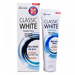 [MUKUNGHWA] Зубная паста ОТБЕЛИВАЮЩАЯ АРОМАТ МЯТЫ и МЕНТОЛА Classic White, 110гр