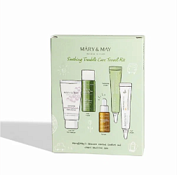 [MARY&MAY] Набор миниатюр с центеллой УСПОКАИВАЮЩИЙ Soothing Trouble Care Travel Kit