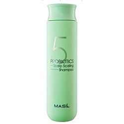 [MASIL] Шампунь глубокоочищающий с пробиотиками 5Probiotics Scalp Scaling Shampoo, 300мл