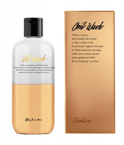[Kiss by Rosemine] Гель для душа АРОМАТ СПЕЛЫХ ФРУКТОВ Fragrance Oil Wash - Glamour Fantasy, 300мл