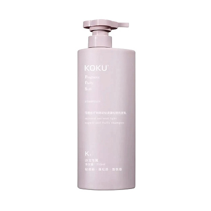 [KOKU] Шампунь K1 БАЛАНСИРУЮЩИЙ с минеральной грязью Mineral Sea Mud Light Supple&Fluffy Hair shampoo, 750мл