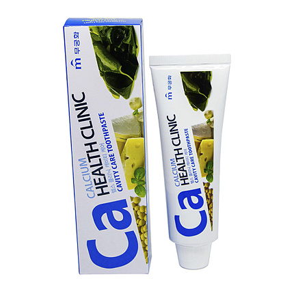 [MUKUNGHWA] Зубная паста КАЛЬЦИЙ Calcium Health Clinic, 100гр