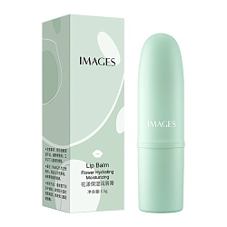 [IMAGES] Бальзам для губ МАТЧА Images Flower Hydrating Moisturizing Lip Balm Green, 3.5гр