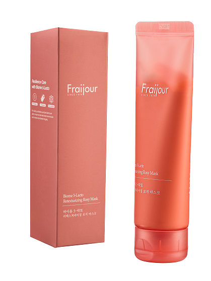 [Fraijour] Biome 5-Lacto Retexturizing Rosy Mask Обновляющая маска для лица ПРОБИОТИКИ, 75гр