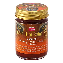 [BANNA] Бальзам ОБЕЗБАЛИВАЮЩИЙ для массажа и растирания Tiger Thai Balm, 50гр