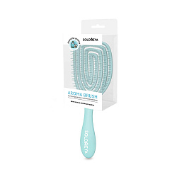 [Solomeya] Расческа для сухих и влажных волос АРОМАТ ЖАСМИНА Wet Detangler Brush Oval Jasmine, 1шт