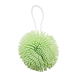 [Solomeya] Мочалка спонж для тела ЗЕЛЁНАЯ Bath Sponge green, 1шт