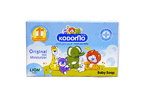 [KODOMO] Мыло детское с увлажняющим кремом, 75гр