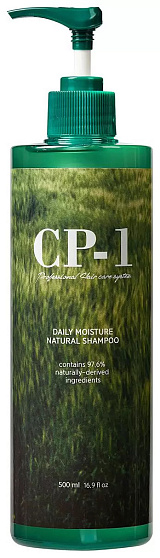 [ESTHETIC HOUSE] Шампунь для волос НАТУРАЛЬНЫЙ и УВЛАЖНЯЮЩИЙ CP-1 Daily Moisture Natural Shampoo, 500мл