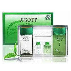 [JIGOTT] НАБОР уходовый для мужской кожи лица с экстрактом зеленого чая Well-Being Green Tea Homme Skin Care