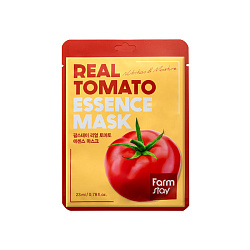 [FARMSTAY] НАБОР тканевых масок для лица с экстрактом томата Real Tomato Essence Mask, 23мл*10шт