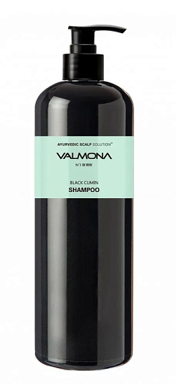 [VALMONA] Шампунь для волос АЮРВЕДА Ayurvedic Scalp Solution Black Cumin Shampoo, 480мл