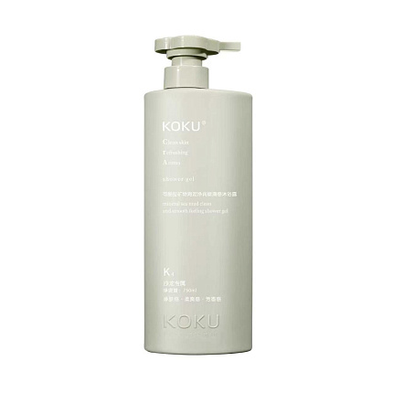 [KOKU] Гель для душа К4 ОСВЕЖАЮЩИЙ с минеральной морской грязью Mineral Sea Mud Clean&Smooth Feeling Shower gel, 750мл