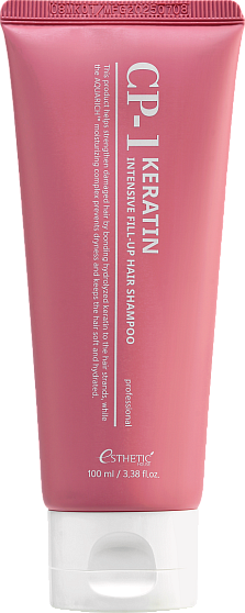 [ESTHETIC HOUSE] Шампунь для интенсивного восстановления повреждённых и склонных к ломкости волос CP-1 Keratin Intensive Fill-up Hair Shampoo, 100мл
