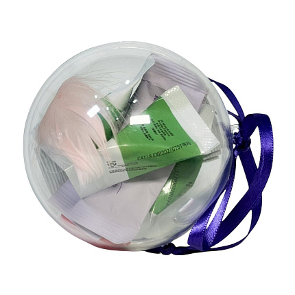 [MОНОБРЕНД] Новогодний SET ШАР "ОЧИЩЕНИЕ", 9см