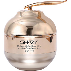 [SHARY] Антивозрастной разглаживающий крем против морщин для всех типов кожи лица и кожи вокруг глаз, 80гр