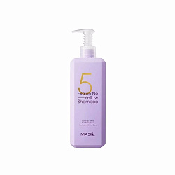 [MASIL] Шампунь тонирующий для осветленных волос 5 Salon No Yellow Shampoo, 500мл