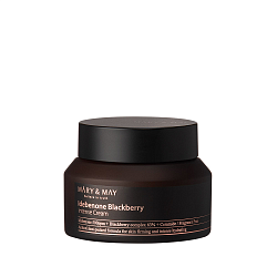[MARY&MAY] Крем для лица с комплексом ягод АНТИОКСИДАНТНЫЙ Idebenone Blackberry Complex Intense Cream, 70 гр
