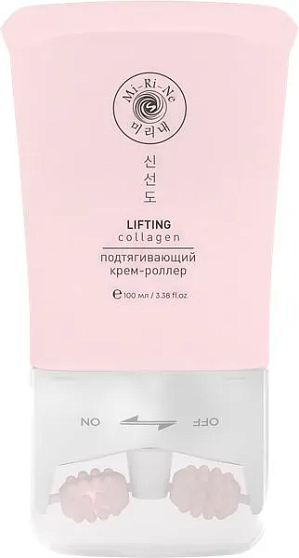 [MI-RI-NE] Подтягивающий крем-роллер с лифтинг-эффектом для лица, шеи и зоны декольте COLLAGEN, 100мл