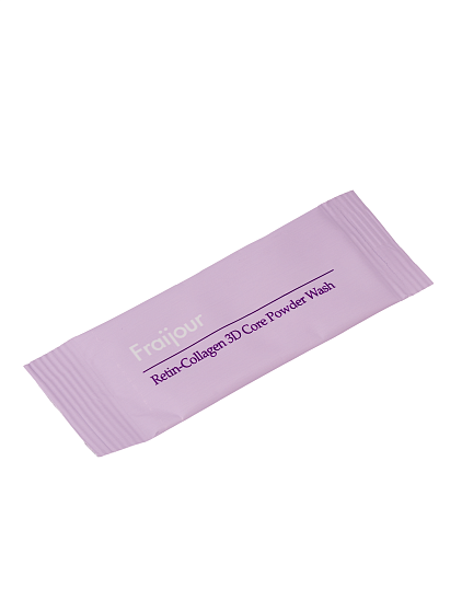 [Fraijour] Укрепляющая энзимная пудра КОЛЛАГЕН / РЕТИНАЛЬ Retin-Collagen 3D Core Powder Wash, 30 шт * 1 гр